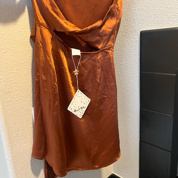 rust copper dress - Picture 3 of 4
